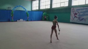 Александра Исаева художественная гимнастика булавы