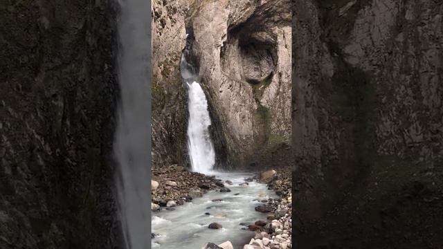 Приэльбрусье. Водопад Каракая-су