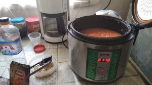 Острая кабачковая икра с помидорами в мультиварке без обжарки - рецепт на зиму