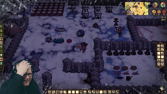 THIS ISN'T GOOD! (The Halfway Point & The Deerclops) - Don't Starve 1000 Day Challenge #40 смотреть онлайн