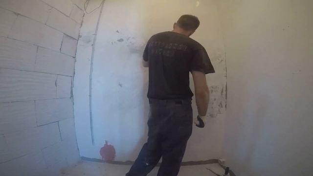 Очистка штукатурки / Лучший инструмент для очистки/ Начало ремонта ванной комнаты смотреть онлайн