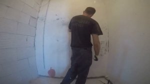 Очистка штукатурки / Лучший инструмент для очистки/ Начало ремонта ванной комнаты