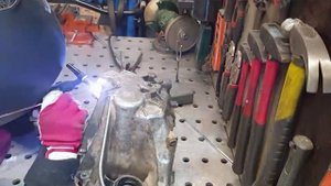 Восстановление КПП. Tig welding. Сварка кпп в аргоне