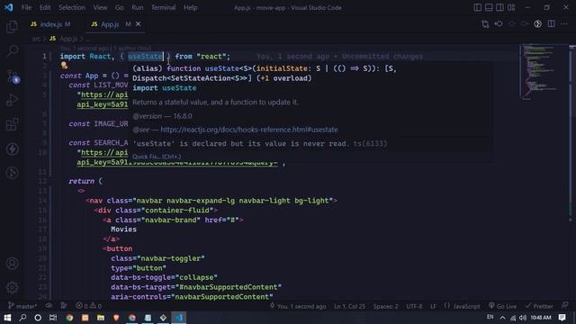 How To Create Movie Search App In React JS ? | How To Use OMDB API With React JS @CodeWithViju