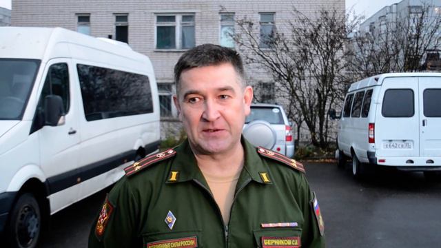 Сергей Берников, руководитель военкомата по Череповцу и району смотреть онлайн