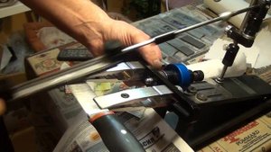 Ножи. Обзоры тесты и заточка.Сталь CPM 420V. Заточка эльбор. Финиш камень Тиб.