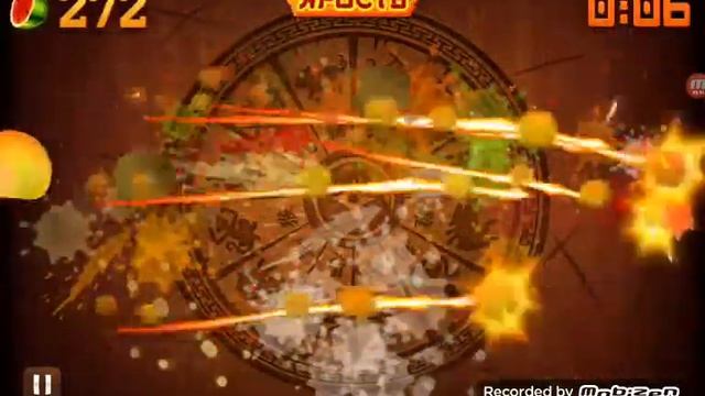 Обзор Игры Fruit Ninja Free/Игра немного лагает смотреть онлайн