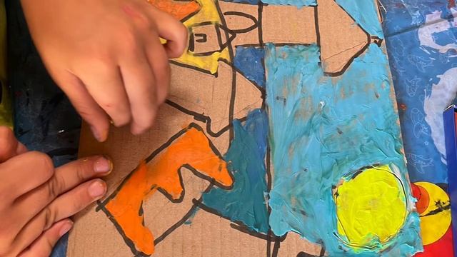 Пластилинография.Индивидуальное занятие .лепка смотреть онлайн