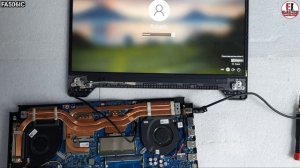 How To Replace LCD Asus TUF Gaming A15 FA506IC-HN005T / Disassembly And Assembly