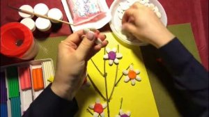 Виде урок Цветы из семечек