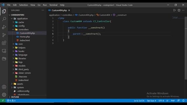 CodeIgniter 3 in Tamil - 31 - How to create Custom 404 page