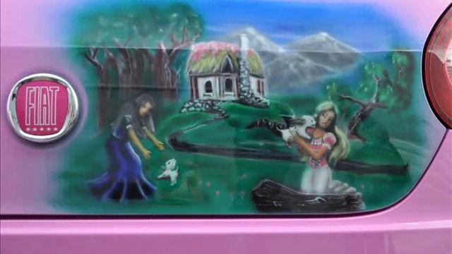 Crazy Tuning Fiat Barbie car смотреть онлайн