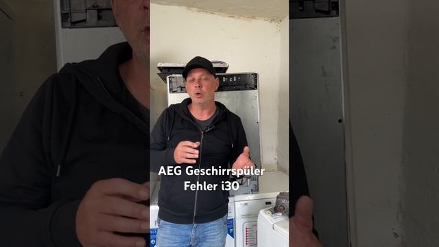 AEG Geschirrspüler Fehler i30