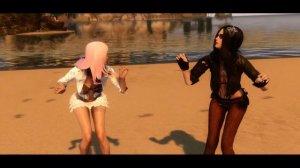 Skyrim SE dance  Dj Vorontsov D   Pump It Up