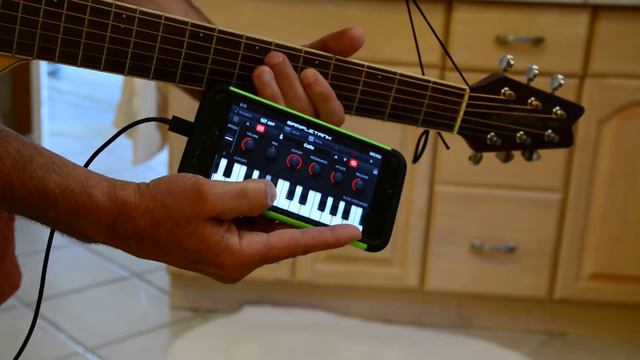 MidiGuitar SampleTank Washburn Rover Keyboard Cello test. смотреть онлайн