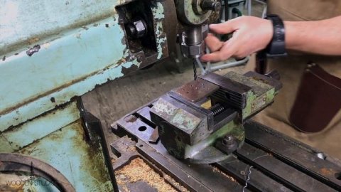 Отверстия в абразиве. Как пробить в нужном месте! Конкретно отверстия 5:15