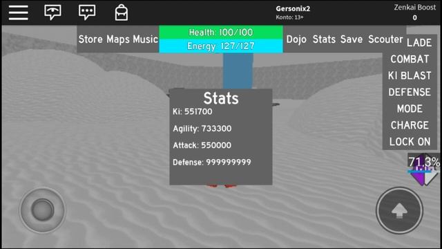 ?ROBLOX? DRAGONBALL RAGE STATS HACK смотреть онлайн