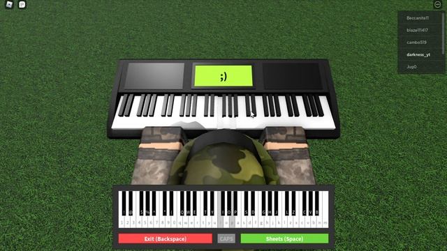 Minecraft music-Roblox piano смотреть онлайн