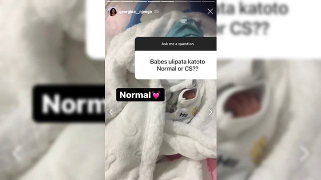 Wow! Meet Georgina Njenga's Baby As They Reveal Her Name And If She Gave Birth Through Cs! смотреть онлайн