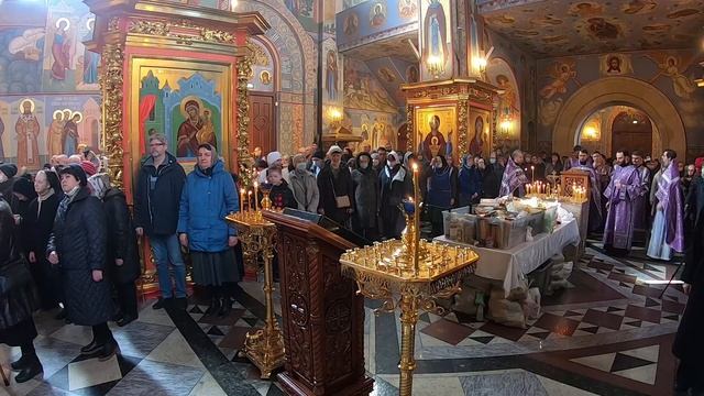 Родительская суббота Великого поста в храмовом комплексе прп. Сергия Радонежского на Рязанке. 3 апр смотреть онлайн