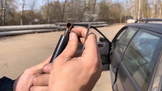 PASSAT B3 - ЗАМЕНА ГАЗОВЫХ УПОРОВ(АМОРТИЗАТОРОВ) ДВЕРИ БАГАЖНИКА. КАК СНЯТЬ АМОРТИЗАТОР? смотреть онлайн