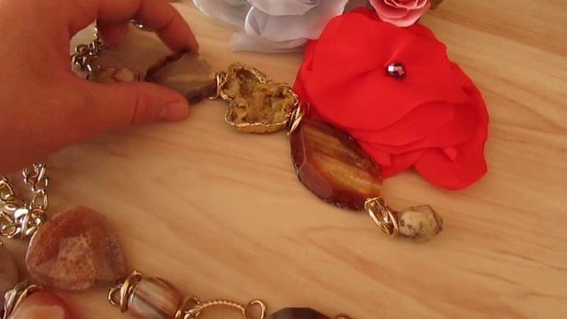 Как сделать модный кулон.  украшения от КСении