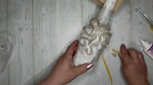 ОСЬМИНОГ\ ОРИГИНАЛЬНЫЙ ДЕКОР БУТЫЛКИ СВОИМИ РУКАМИ\ТВОРЧЕСКИЕ ИДЕИ