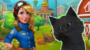 СТРОИМ СВОЙ ГОРОД Township С ГОВОРЯЩИМ СУПЕР КОТОМ ( ИГРА для ДЕТЕЙ ) Super Cat Развивающие игры