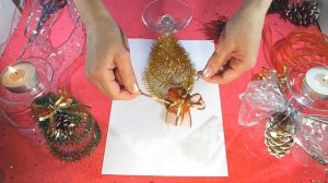 Новогодний подсвечник своими руками