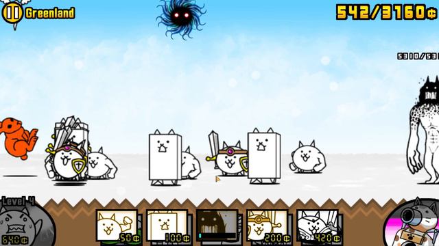 МОЩНЫЕ ЖИРНЫЕ КОТЫ! ➨ The Battle Cats смотреть онлайн