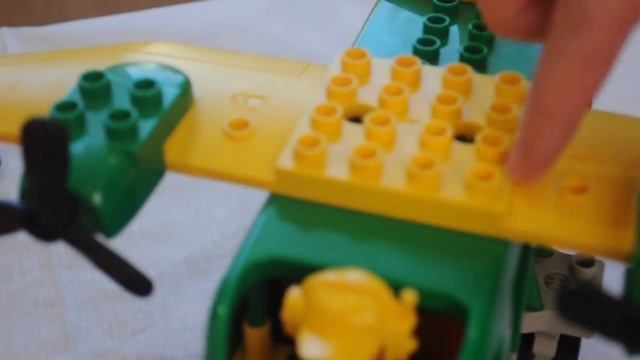 Обзор Lego, LEGO Duplo, Лего дупло, Лего Самолет смотреть онлайн