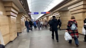 Метро Санкт-Петербург станция Спасская 4 линия оранжевая ветка