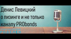 Что такое лизинг и не только,  Денис Левицкий