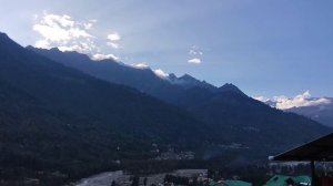 Закат в горах