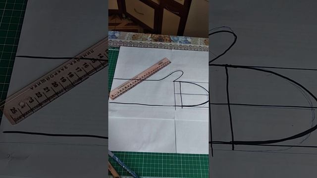 Валяем варежки.Построение шаблона. смотреть онлайн