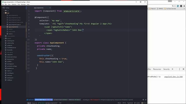 Angular 2 Tutorial [4] - Template Directives смотреть онлайн