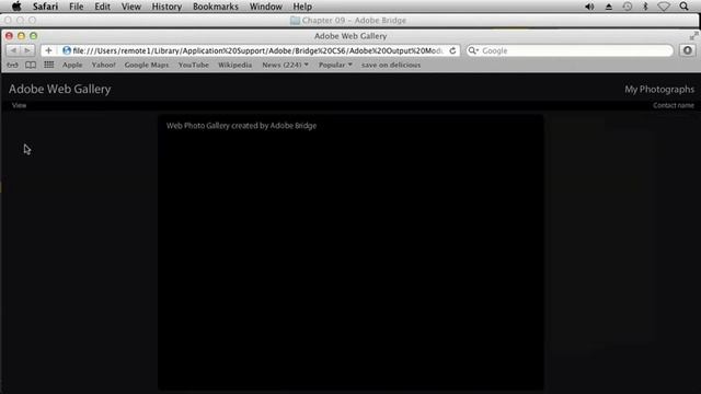 Creating a Web Photo Gallery - Adobe Photoshop CS6 Tutorial