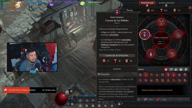 |DIABLO 4 ESP| BUILD FINAL MAGA RAYO ACTUALIZADA MAS ROTA PARAGON INCLUIDO PARA QUE NO BATALLES смотреть онлайн