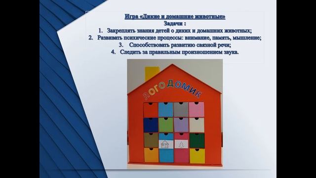 Дидактическое пособие Логодомик