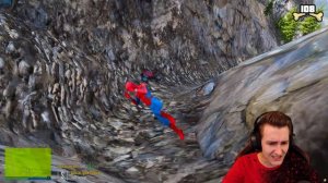 Человек Паук Сломал ВСЕ КОСТИ в ГТА 5 ОНЛАЙН! (GTA 5 ONLINE)