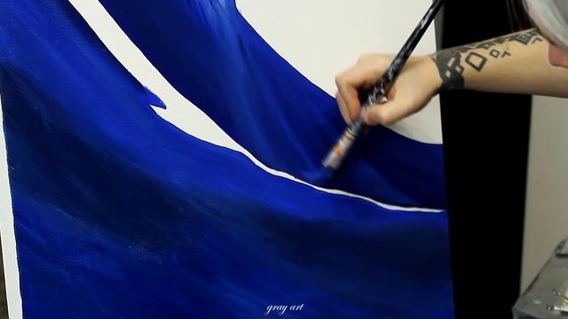 Абстракция / Живопись / Как нарисовать поэтапно смотреть онлайн