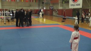 Карате. Сито-рю. Ката. Одиночное. Девочки 5 лет.1 круг