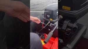 Tohatsu 9.8 первый запуск