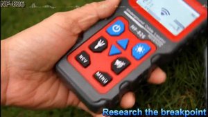 Find Out Where The Breakpoint & Shortpoint Of A Underground Wire | Noyafa NF-826 Tutorial