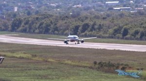 Tower View Tivat Airport LYTV/TIV - Red Wings Airbus A320 Takeoff