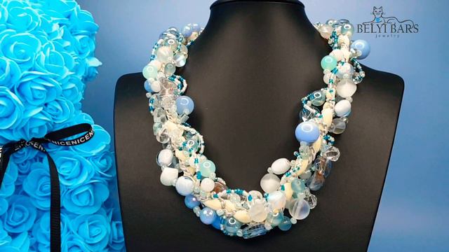 Бусы с халцедоном North ocean смотреть онлайн