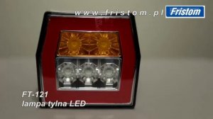 Задний фонарь для прицепов Fristom FT 120 121 122