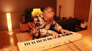 【CASIO CT-S1】ピアノソロ(3曲)/ MellowPianoの音色は、ジャズのソロピアノに良く合う♪