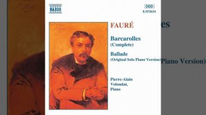 Barcarolle No. 8 in D-Flat Major, Op. 96