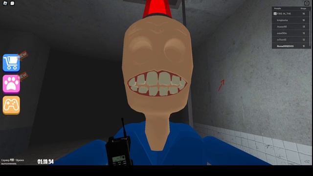 Бежим из очень страшной тюрьмы #roblox